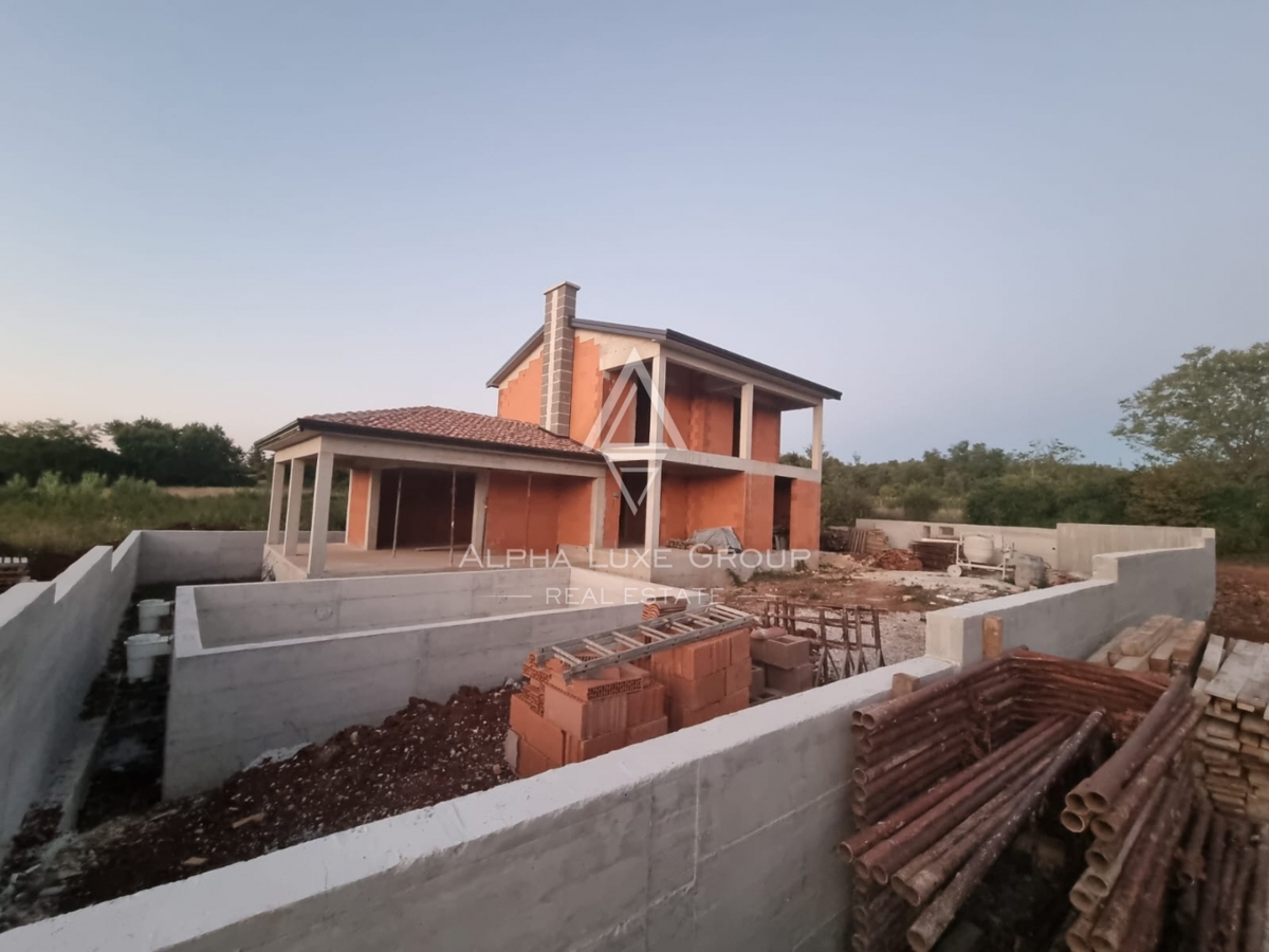 Istria, Višnjan: Casa indipendente con piscina