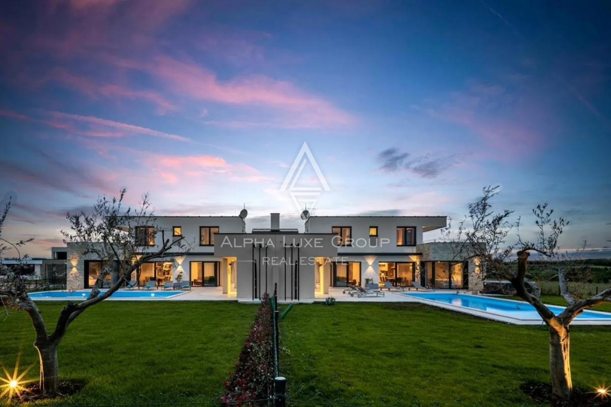 Istria, Brtonigla: Villa di lusso con vista mare