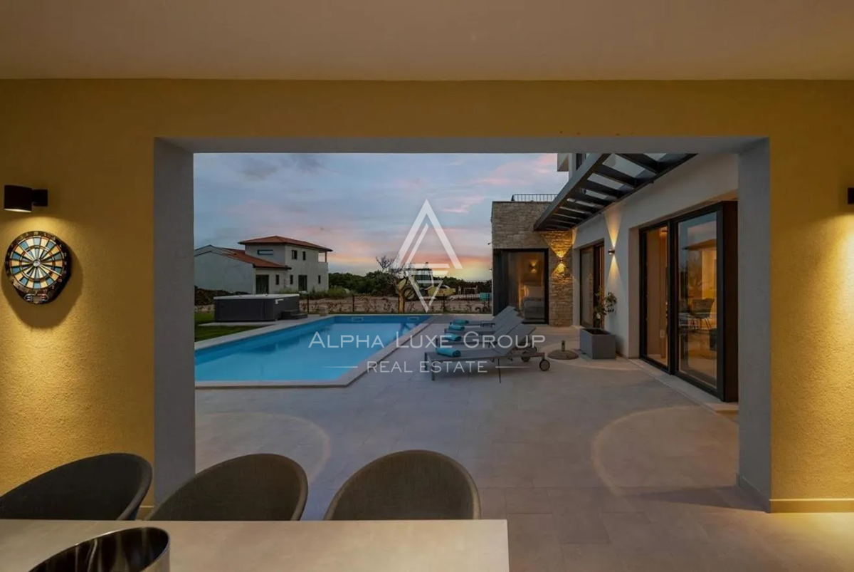 Istria, Brtonigla: Villa di lusso con vista mare