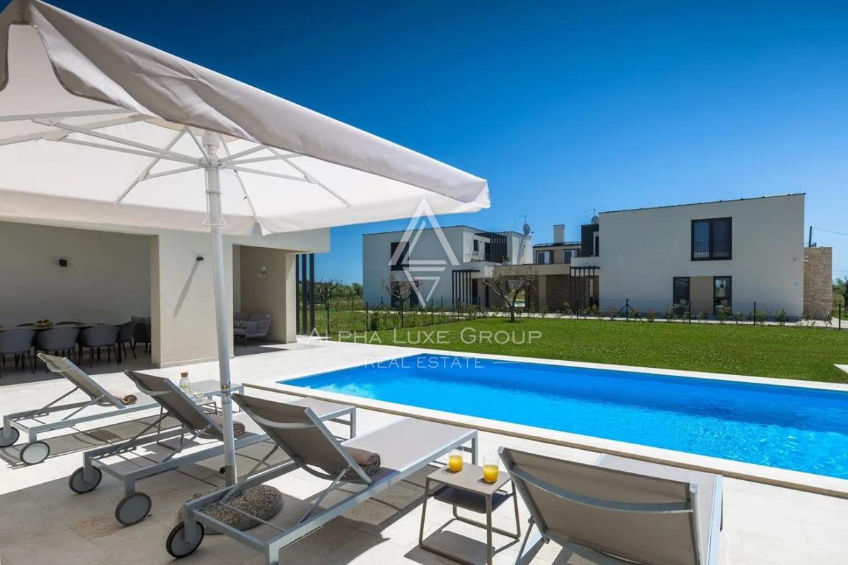 Istria, Brtonigla: Villa di lusso con vista mare