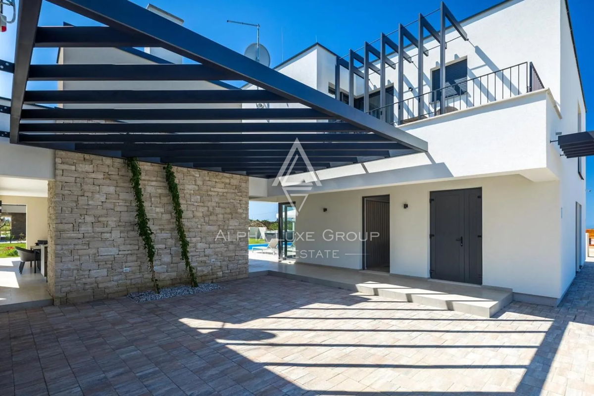 Istria, Brtonigla: Villa di lusso con vista mare