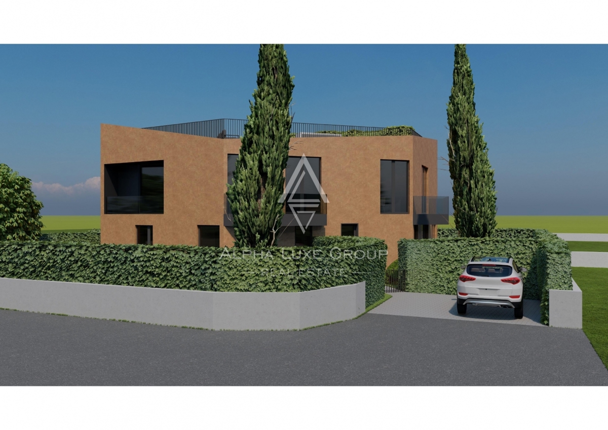 Istria, Poreč – appartamento al piano terra con giardino