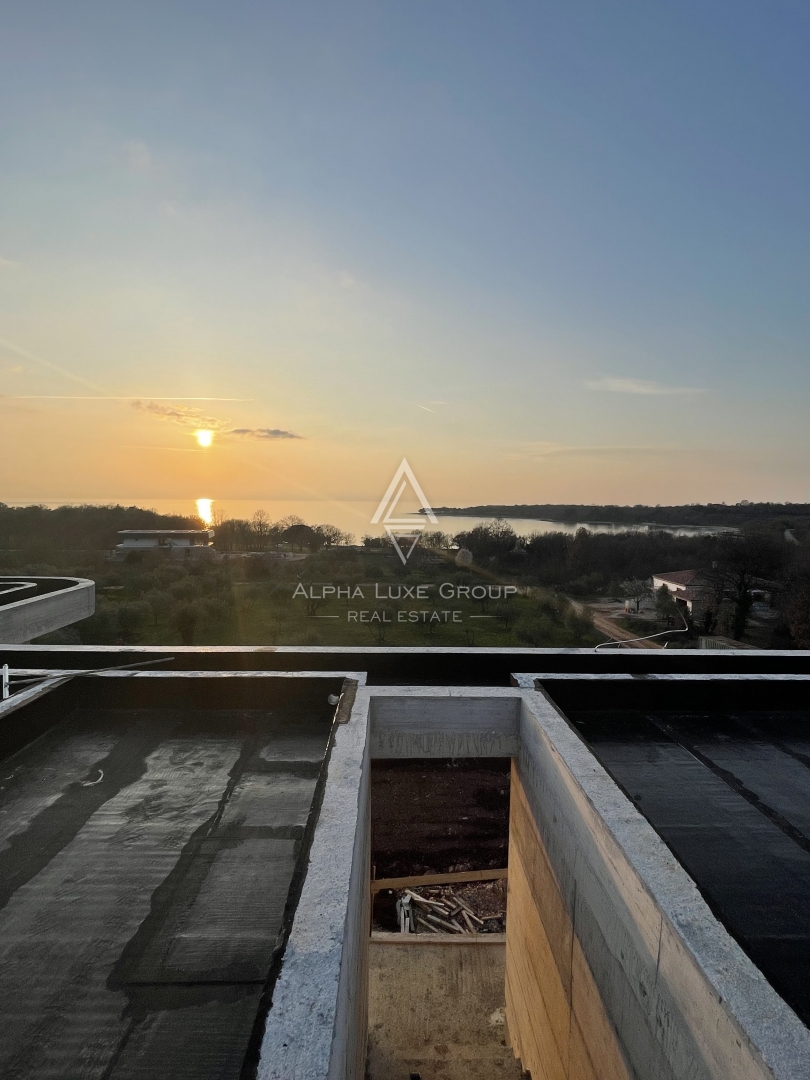 Istria, Poreč – Attico con terrazza sul tetto