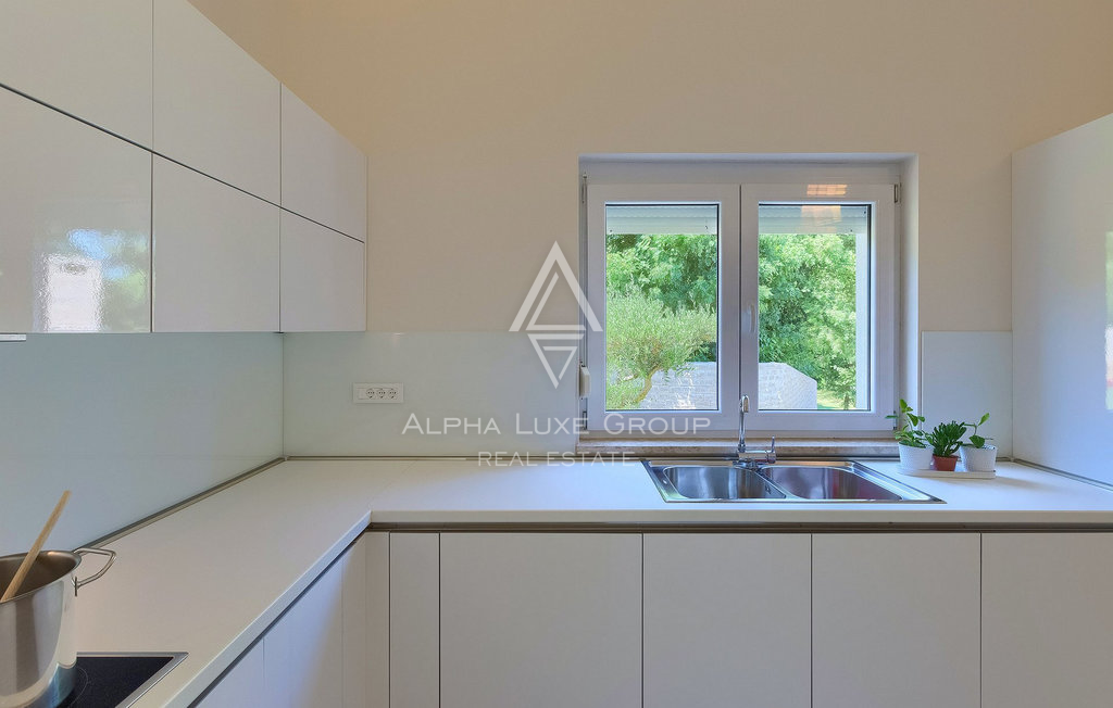 Istria, Kršan: Casa moderna con piscina e privacy