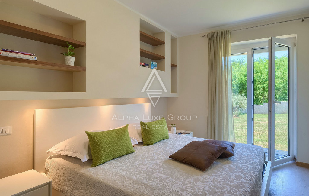 Istria, Kršan: Casa moderna con piscina e privacy