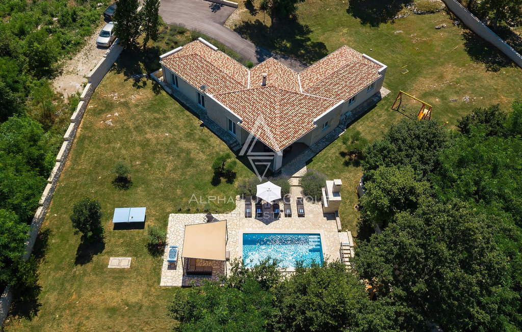 Istria, Kršan: Casa moderna con piscina e privacy