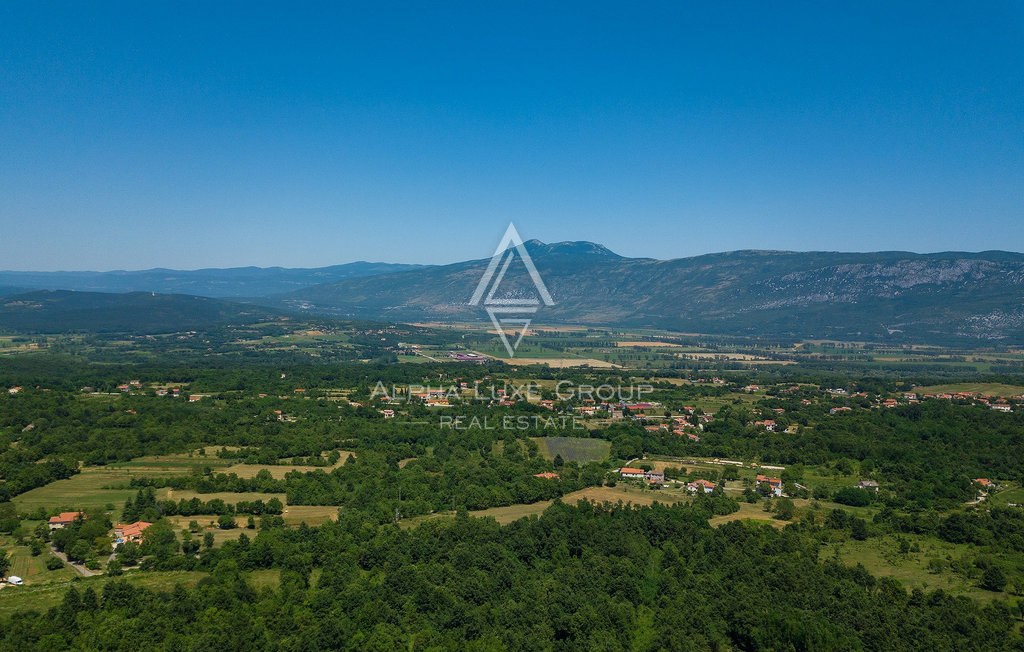 Istria, Kršan: Casa moderna con piscina e privacy