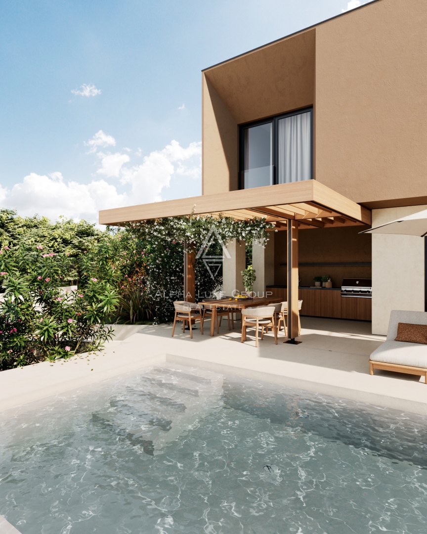 Istria, Diminići: Villa moderna vista mare