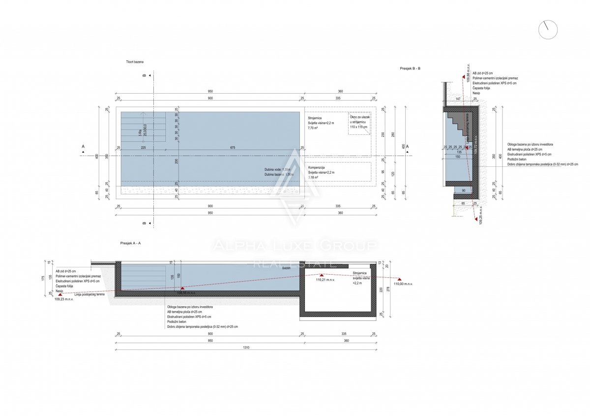 Istria, Diminići: Villa moderna vista mare