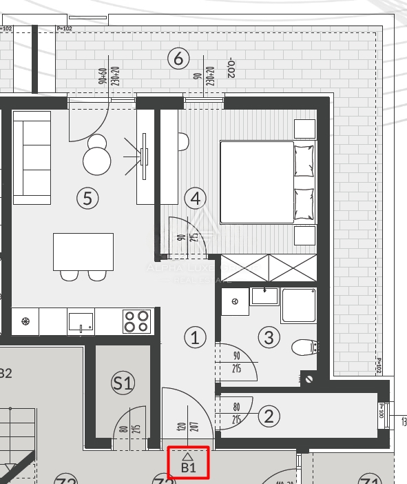 Istria, Pola: Nuovo appartamento con posto auto