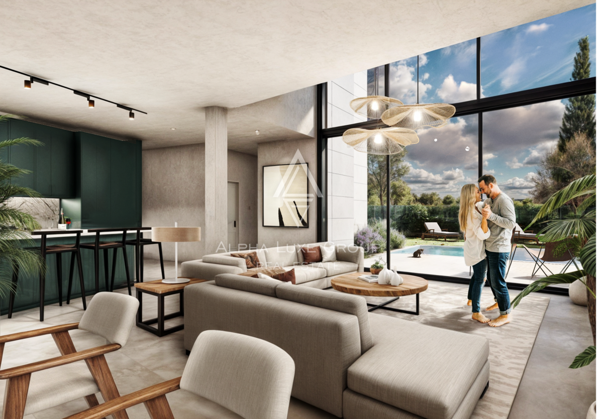 Istria, Umago: Terreno edificabile con piano villa