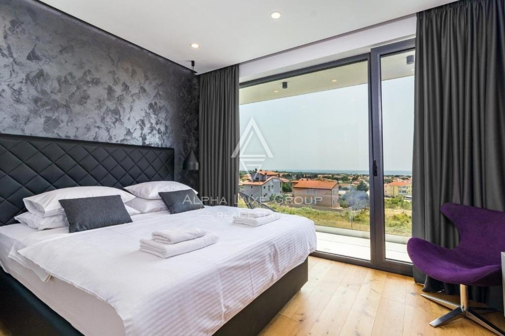 Istria, Medulin: Villa esclusiva con vista mozzafiato sul mare