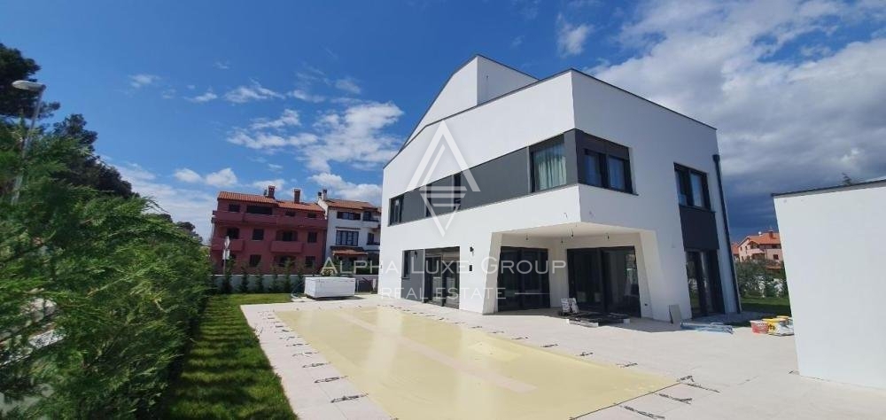 Incantevole villa moderna con piscina e vista mare, Istria, Fasana