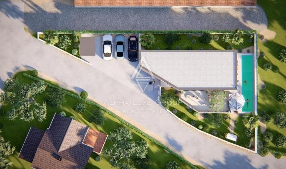 Villa contemporanea con piscina vicino al mare, Istria, Pola