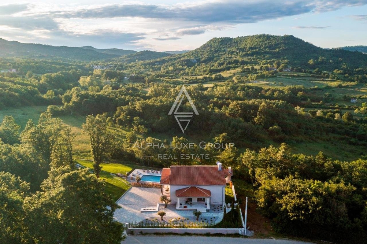 Affascinante nuova villa con piscina, Istria, Labin