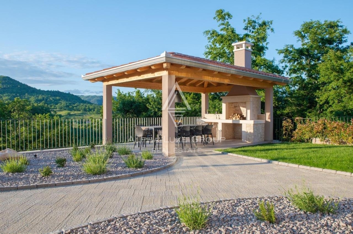 Affascinante nuova villa con piscina, Istria, Labin
