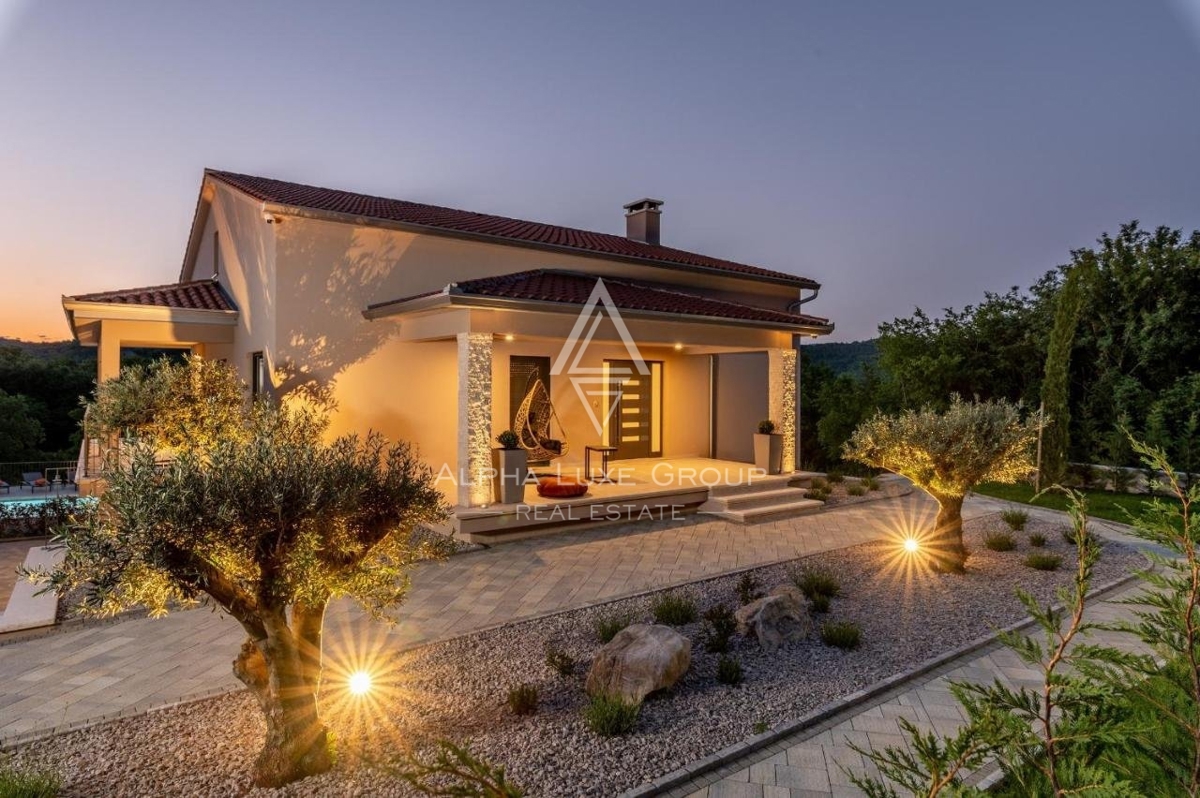Affascinante nuova villa con piscina, Istria, Labin