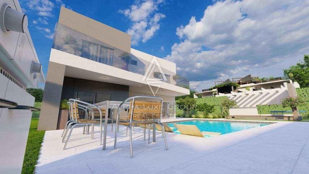 Villa moderna di lusso con piscina e vista sul mare, Istria, Poreč