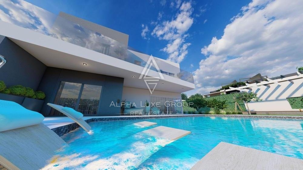 Villa moderna di lusso con piscina e vista sul mare, Istria, Poreč