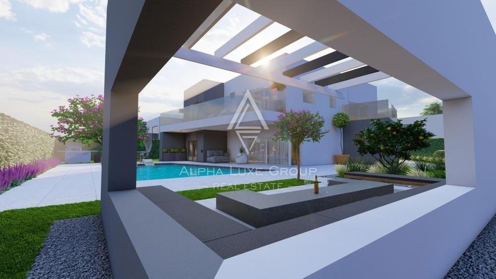 Villa moderna di lusso con piscina e vista sul mare, Istria, Poreč