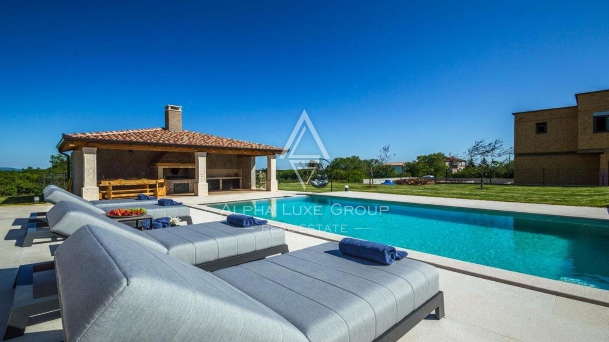 Bella villa con piscina, ISTRIA, DIVŠIĆI