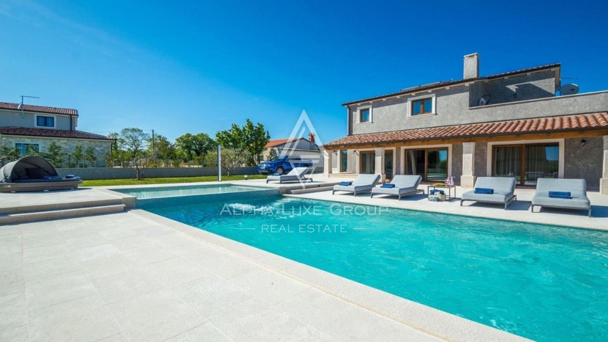 Bella villa con piscina, ISTRIA, DIVŠIĆI