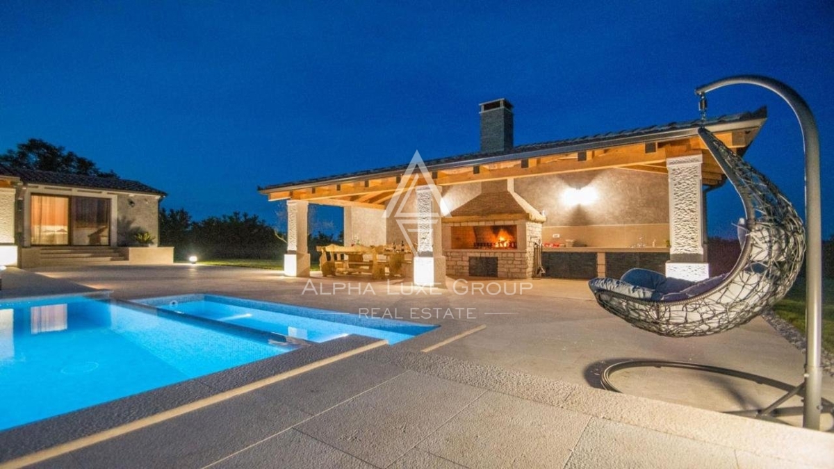 Bella villa con piscina, ISTRIA, DIVŠIĆI