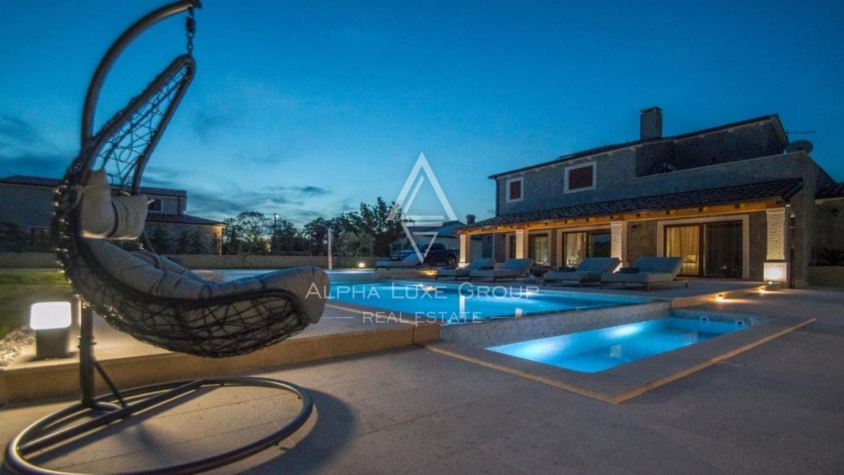 Bella villa con piscina, ISTRIA, DIVŠIĆI