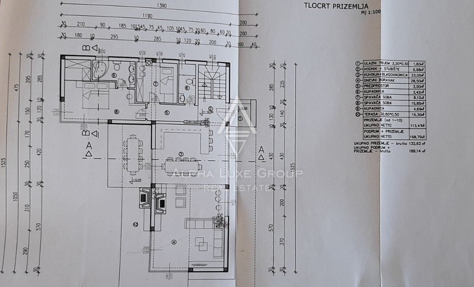 NUOVA VILLA DI ARCHITETTURA MODERNA, VIŠNJAN