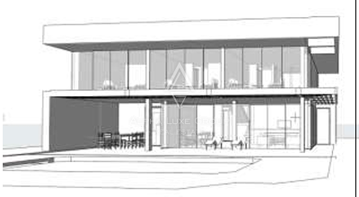 Skitača, Istria: Terreno edificabile con progetto approvato