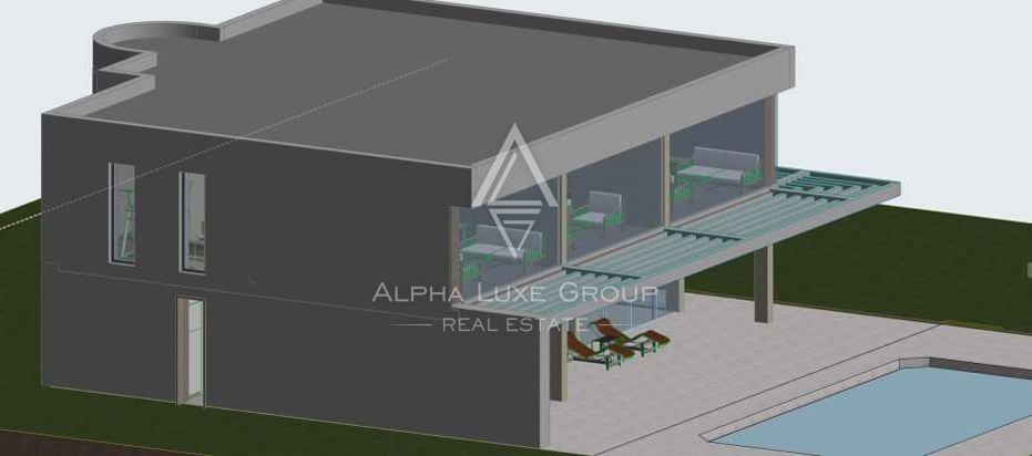 Skitača, Istria: Terreno edificabile con progetto approvato