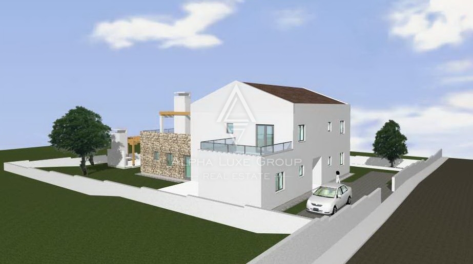 Visignano, Istria: Terreno edificabile vista mare con permesso