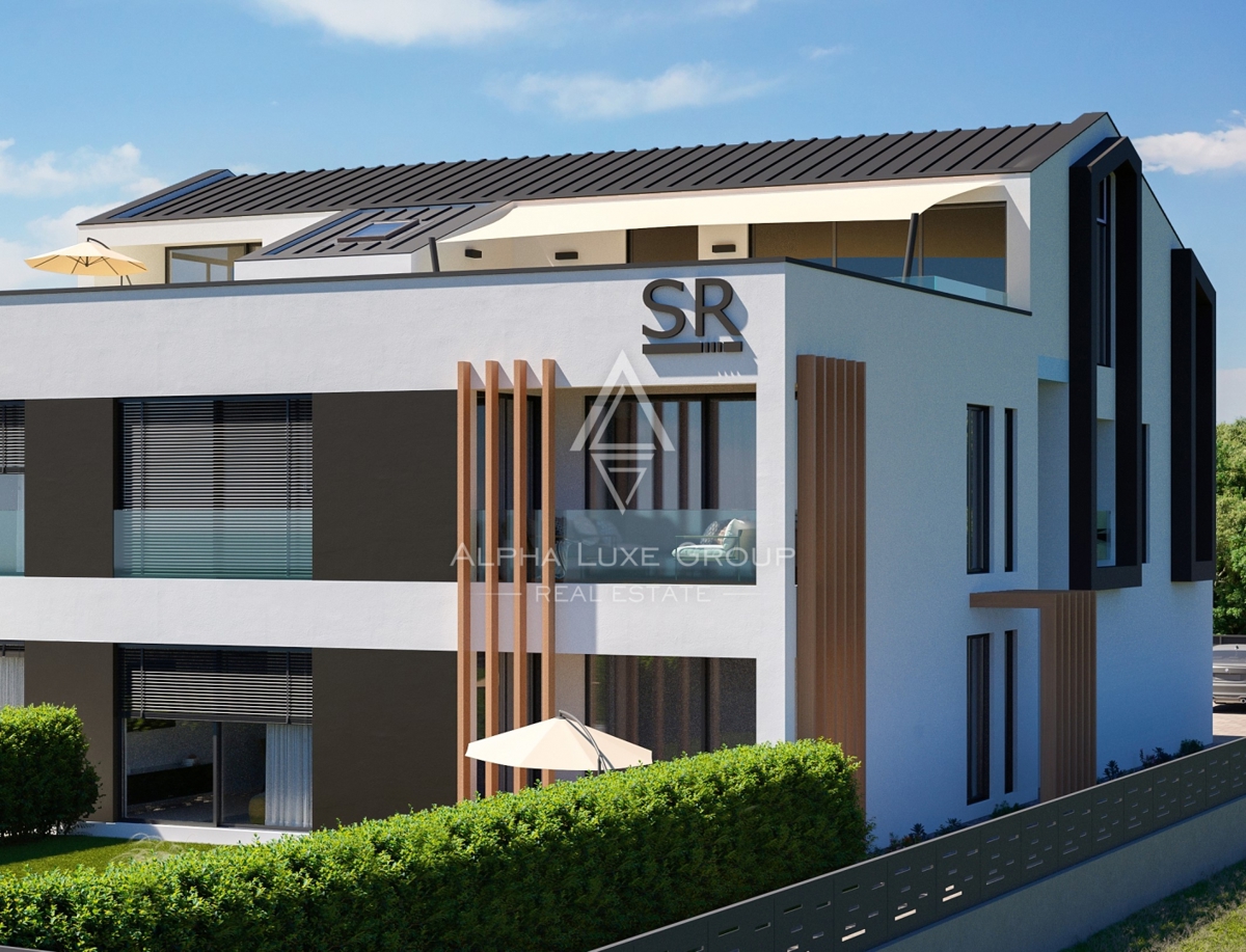 Rovigno, Istria: Moderno appartamento con garage