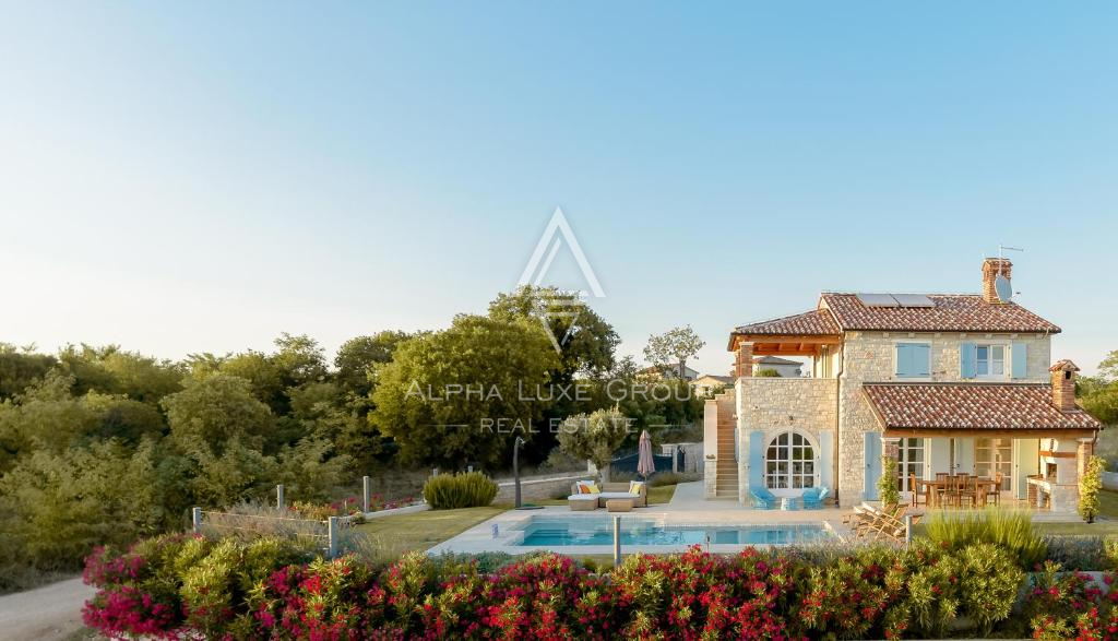 Istria, Sveti Lovreč: Villa autentica con piscina