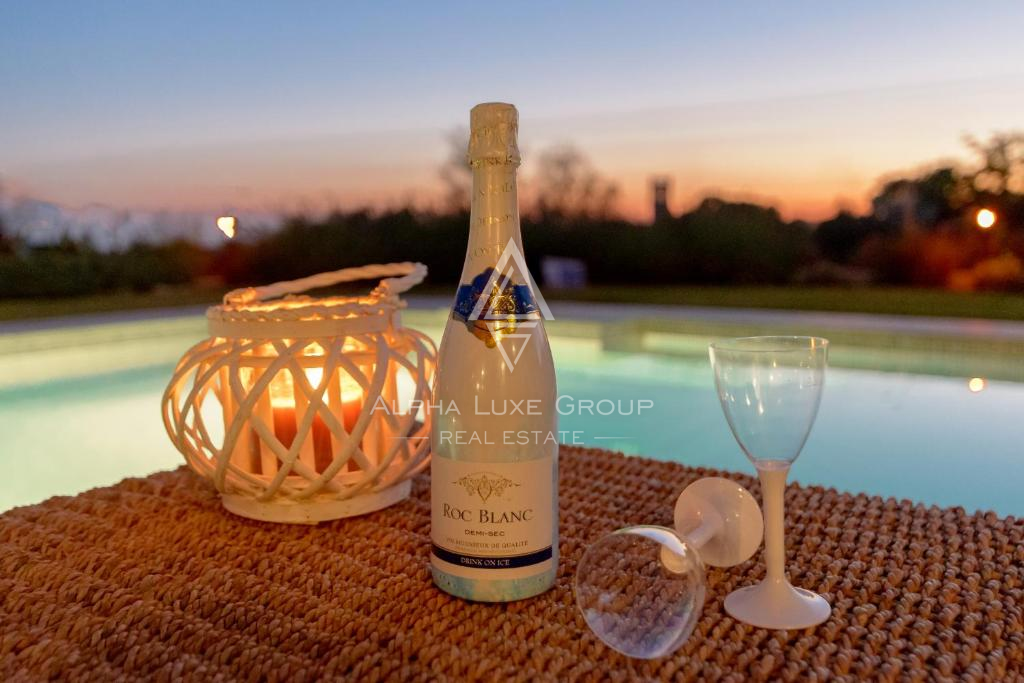 Istria, Sveti Lovreč: Villa autentica con piscina