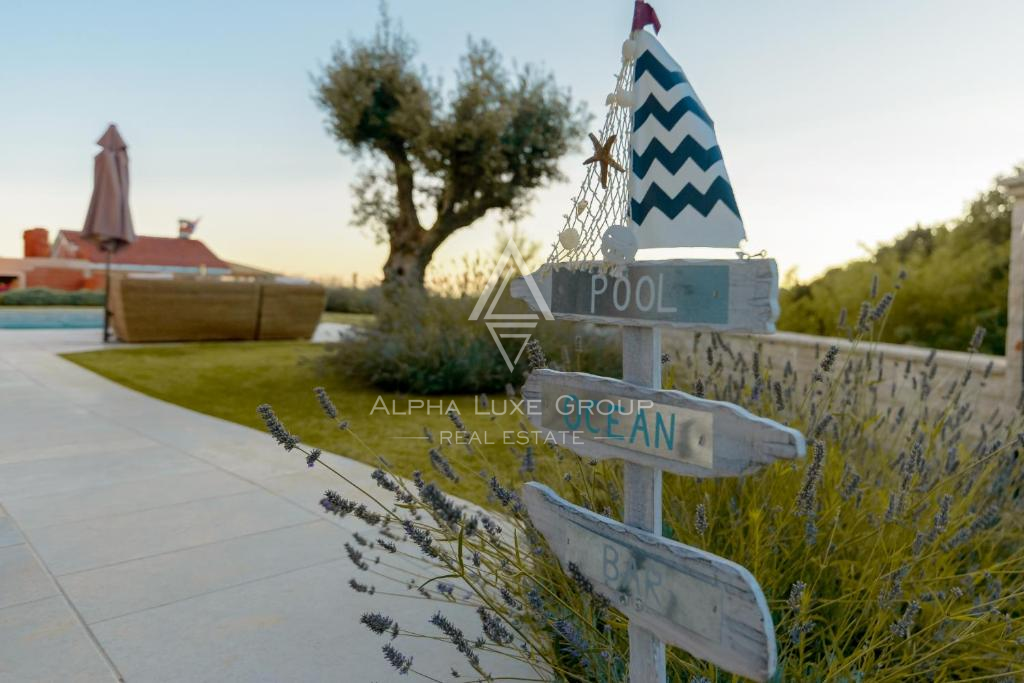 Istria, Sveti Lovreč: Villa autentica con piscina