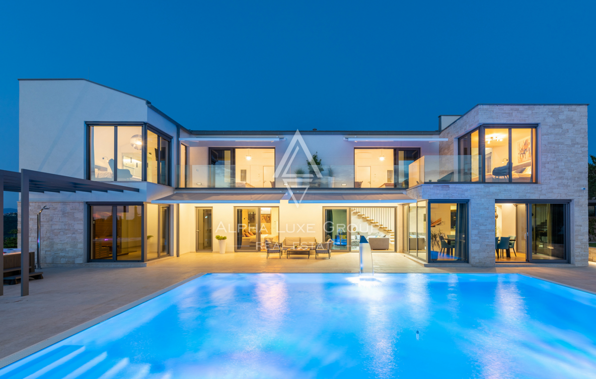 Istria, Montona: Villa di lusso con vista panoramica