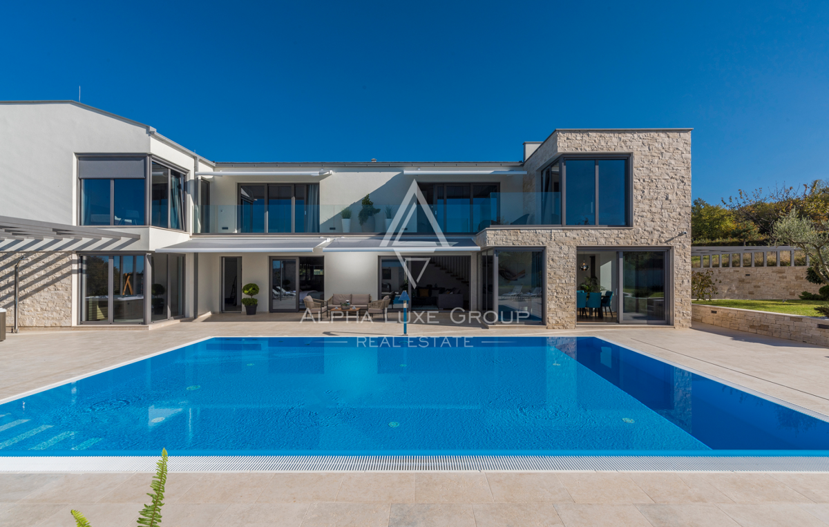 Istria, Montona: Villa di lusso con vista panoramica