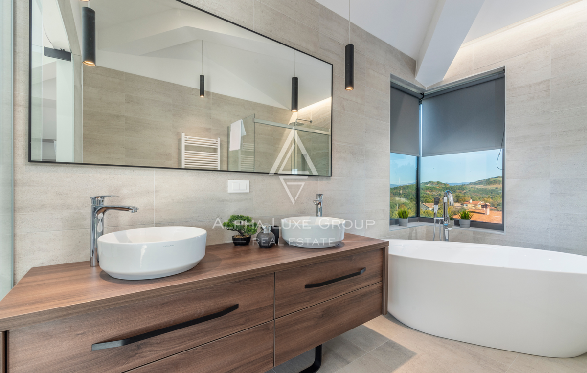 Istria, Montona: Villa di lusso con vista panoramica