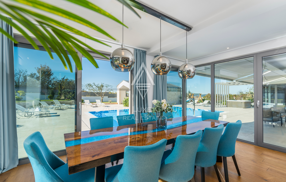 Istria, Montona: Villa di lusso con vista panoramica