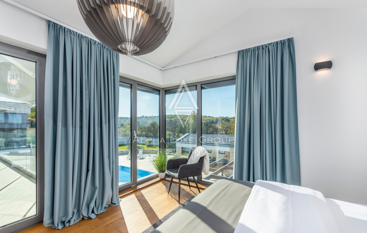 Istria, Montona: Villa di lusso con vista panoramica