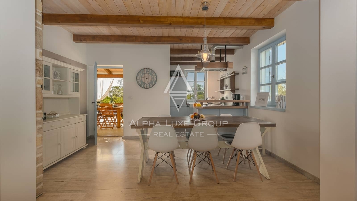 Istria, Vodnjan: Casa mediterranea con piscina