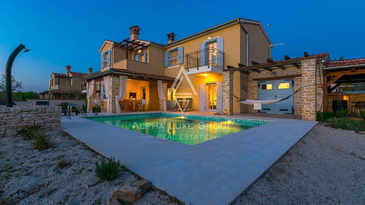 Istria, Vodnjan: Casa mediterranea con piscina