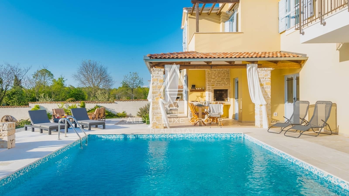 Istria, Vodnjan: Casa mediterranea con piscina