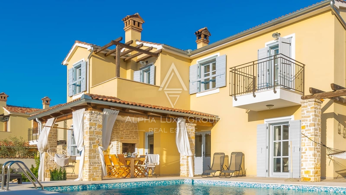 Istria, Vodnjan: Casa mediterranea con piscina