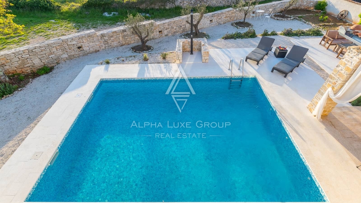 Istria, Vodnjan: Casa mediterranea con piscina