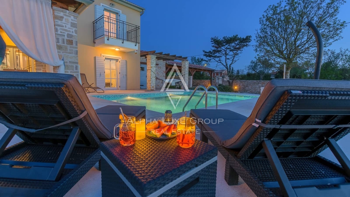 Istria, Vodnjan: Casa mediterranea con piscina