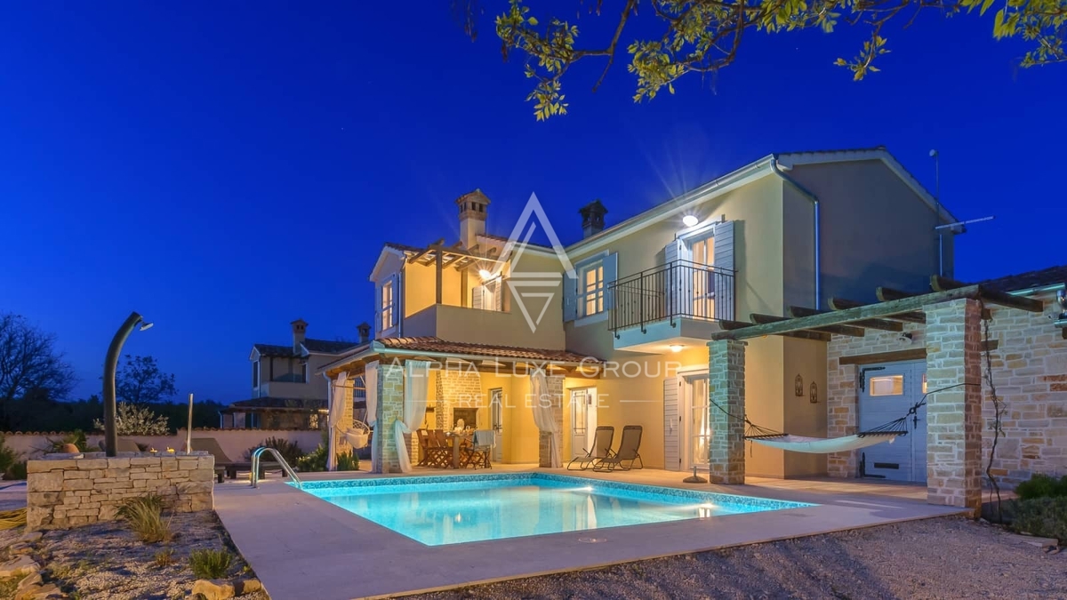 Istria, Vodnjan: Casa mediterranea con piscina