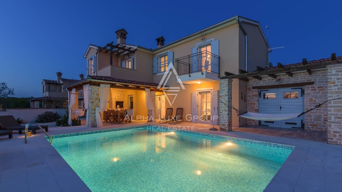 Istria, Vodnjan: Casa mediterranea con piscina