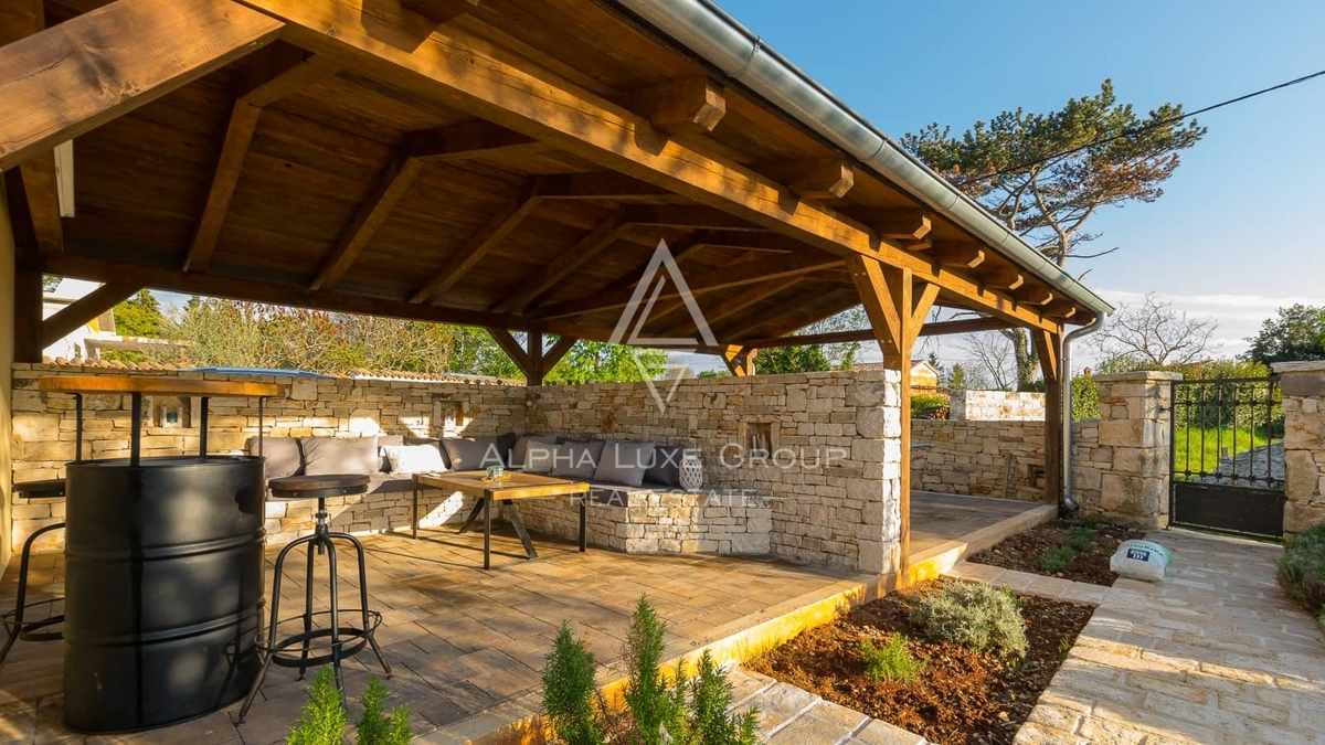 Istria, Vodnjan: Casa mediterranea con piscina